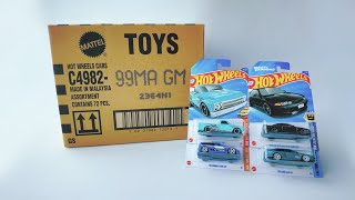 Unboxing  Hot Wheels 2025 C4982 Mainline A Case [upl. by Yrtua]