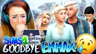 THE END OF EMMAX 😭 The Sims 4  BROKEN DREAM 27 🏚 [upl. by Naerda876]