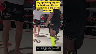 Low kick tricks for beginner MuayThai muaythai shorts viral [upl. by Redvers988]