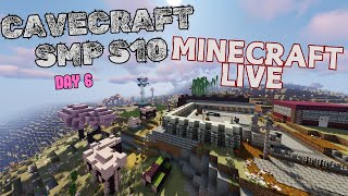 DAY 6 Iron Farm  Cavecraft SMP S10  minecraft livestream india [upl. by Relyk]