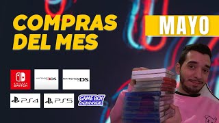 COMPRAS del MES  Mayo  ÚLTIMAS ADQUISICIONES  SWITCH GBA DS 3DS PS4 Y PS5 [upl. by Ellora]