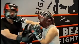 Bell saved the guy from the boxing girl [upl. by Francisco590]