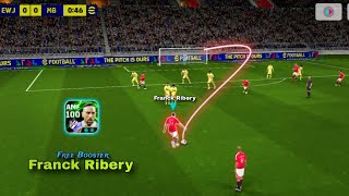 STOPPPP  Franck Ribery 100 card is insanly good 💥  efootball 2025 mobile efootball2025 [upl. by Edwine]