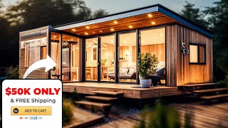 8 Affordable Tiny Modular Homes Under 50K [upl. by Gonzalo]