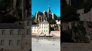 Lorigine du MontSaintMichel 😮 montsaintmichel normandie tourisme voyage voyager france [upl. by Silohcin]