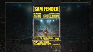 Sam Fender – UK Stadium Tour 2025 [upl. by Ahsirpac913]