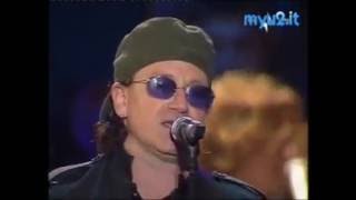 Bono U2 and Pavarotti One and Ave Maria [upl. by Sirovat]