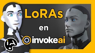 Como instalar y trabajar con LoRAs en InvokeAI  Arteia [upl. by Eanil]