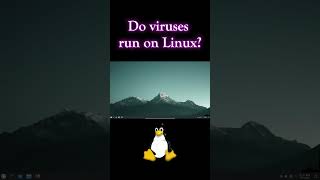 Do viruses run on Linux linux virus [upl. by Ynnavoeg]