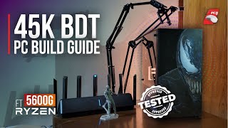 45000 Tk Budget PC Build Guide 2022 ft Ryzen 5 5600G [upl. by Einnus]