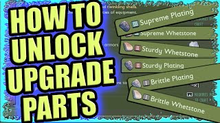 How To Unlock and Craft all the Upgrade Materials IN Grounded  Making Plates and Whetstones [upl. by Swope]