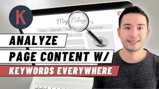 How to Use Keywords Everywheres Analyze Page Content Feature To Check Keyword Density [upl. by Ronaele216]