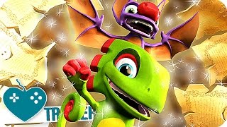 YOOKA LAYLEE Launch Trailer 2017 PS4 Xbox One PC Switch Game [upl. by Naedan]