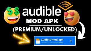 Audible Mod Apk  How To Get The Audible AudioBook For Free  Audible Pro AudioBook Free Download [upl. by Neelia109]