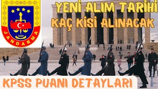 20242025 JANDARMA UZMAN ERBAŞ YENİ ALIM TARİHİ NEZAMAN  KPSS PUANI KAÇ İLE KAPATIR BÜTÜN DETAYLAR [upl. by Alohcin]