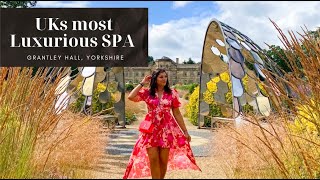 UKs most luxury spa hotel  Grantley Hall Yorkshire [upl. by Irpak263]