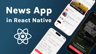 🔴 Build Complete News App in React Native  React Native Course for Beginners  React Native Project [upl. by Nyrret938]