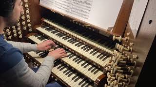 Gaston Litaize  Epiphanie  Played by James Orford on the Grand Organ of Westminster Cathedral [upl. by Nnawtna]