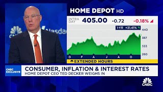 Home Depot CEO We are looking for housing to unlock [upl. by Sudnak]