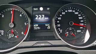 2018 VW PASSAT B8 20tdi 150ps  stage 1 0200kmh accerlation [upl. by Avir]