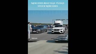 Mercedes E63s Vs Mercedes E63s stock Mercedes sportscar edit [upl. by Ocsic764]