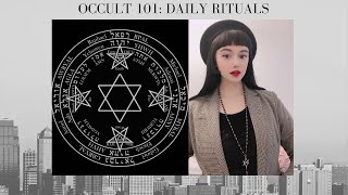 How To Start A Daily Ritual Practice  Occult 101 [upl. by Ahsekar]