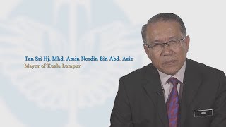 Interview with Tan Sri Hj Mhd Amin Nordin Bin Abd Aziz Mayor of Kuala Lumpur [upl. by Nired]