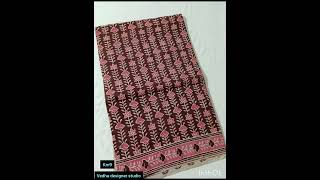 Kalamkari cotton sarees 900 rs [upl. by Florri]