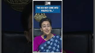 Shorts  Atishi slams BJP over Delhi CMs residence  Arvind Kejriwal  AAP Govt  MCD Elections [upl. by Lanevuj]