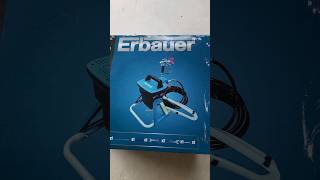 Erbauer Budget Airless Paint Sprayer  Perfect DIY Tool [upl. by Ynagoham]