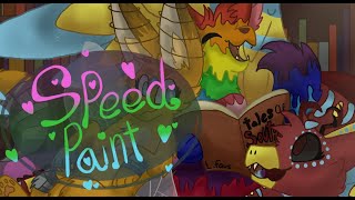 SpeedPaint Poly Storytime [upl. by Atteragram]