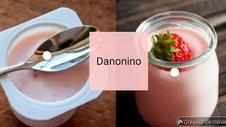 Danonino de Yogurt de bulgaros  Muy fácil ♥️ Receta Casera [upl. by Aday134]