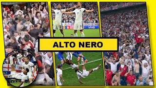 England Fans Reaction And Celebration To Astonishing Bellingham GOAL Against Slovakia UEFA Euro 2024 [upl. by Player]