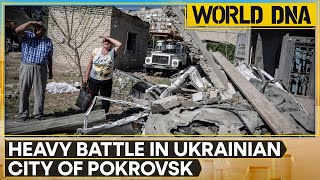 RussiaUkraine war Russia claims territorial gains in eastern Donetsk region  World DNA  WION [upl. by Enyledam]