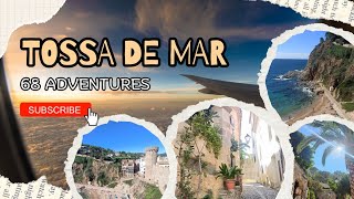 Exploring Tossa De Mar Old Town amp Cliff Walk  Spain [upl. by Enitsua]