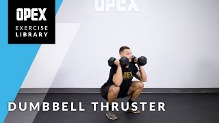 Dumbbell Thruster [upl. by Lattimer]