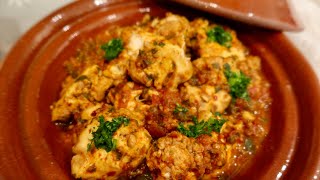 مخ مشرمل بصلصة الطماطم لذة لا تقاوم Cervelle de veau à la sauce tomate [upl. by Reffinej]