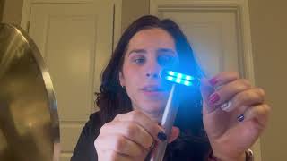 Red Light Therapy Wand for Face and Neck Review [upl. by Annaxor]