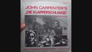 John Carpenter  Die klapperschlange 1983 12quot vocal [upl. by Hayotal]