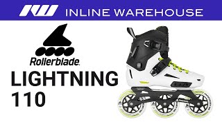 Rollerblade Lightning 110 Skates Review [upl. by Lybis821]