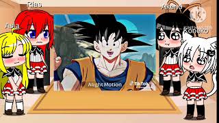 el clan gremory reaccióna a goku parte 1 [upl. by Joaquin512]