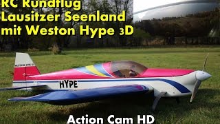 RC Action Cam HD Weston Hype 3D  Luftaufnahme Lausitzer Seenland Herbst [upl. by Eecal485]