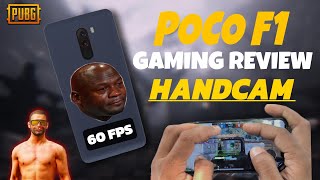 Poco F1 BGMI Test 2024 HANDCAM  FPS Meter Shocking Results [upl. by Bonnes]