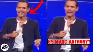 Marc Anthony viral por extraños gestos y apariencia en concierto [upl. by Edme37]