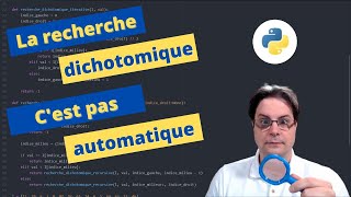 Algorithme de tri  Recherche dichotomique [upl. by Natty126]