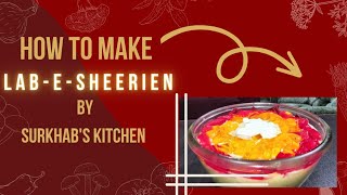 LabeShireen recipe by SURKHABs kitchen [upl. by Ahsiloc]