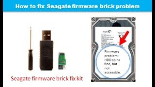 Seagate data recovery repair firmware bug locked bricked busy BSY error not detected in BIOS [upl. by Conall]