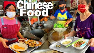 4k Malaysia food Lots of different Chinese style food gathering in a restaurant  Street Food [upl. by Malan]