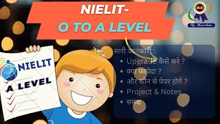 Nielit O to A level upgrade  all details about A level  Nielit A level notes [upl. by Hiltner]