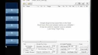 Editor for Yamaha A3000 A4000 A5000 Sampler HappyAxk [upl. by Yhtimit]